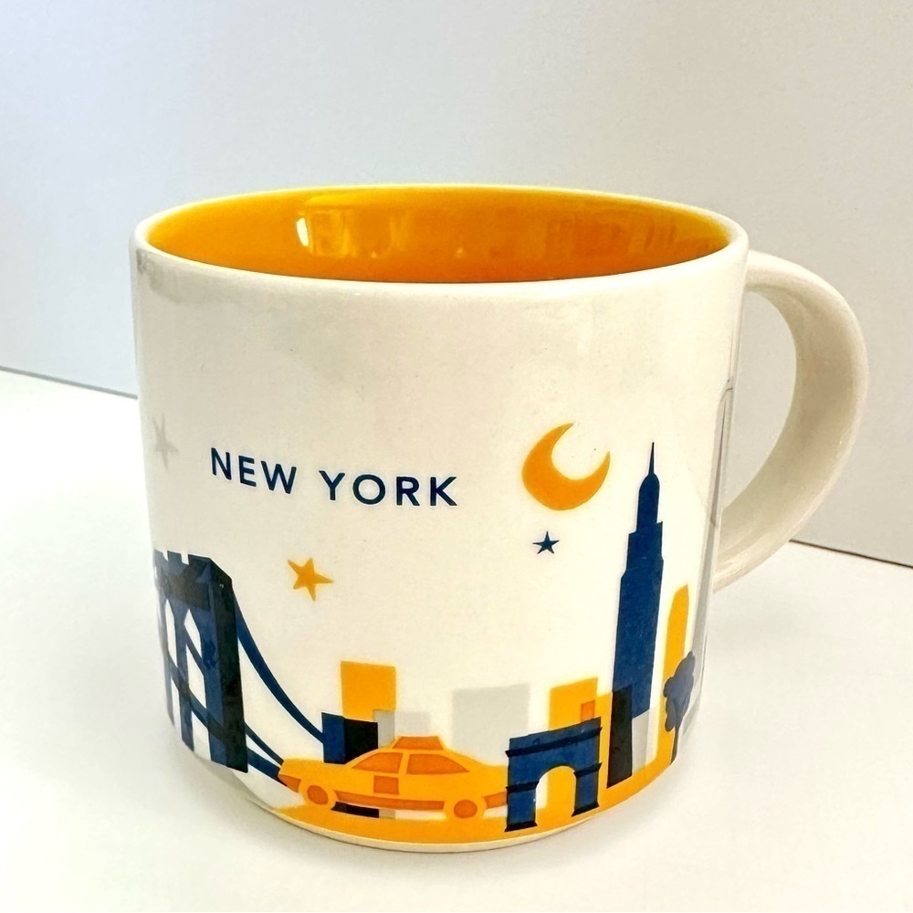 Starbucks Collectible Mug New York YAH You Are Here 2014